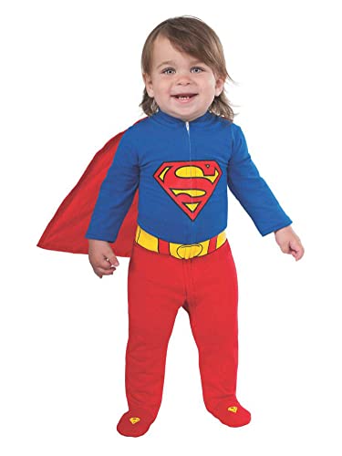 Rubie's baby boys Dc Comics Superhero Style Superman Costume Party Supplies, Multi, 6-12 Months US