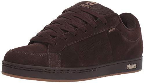 Etnies Men's Kingpin Skate Shoe, Brown/Black/tan, 10.5 Medium US