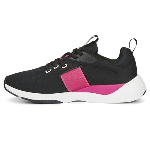 PUMA Womens Zora Lace Up Sneakers Shoes - Black - Size 9 M
