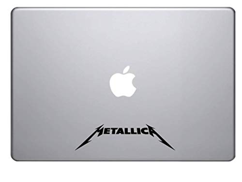 HSC Design Custom Decal Car for Metallica Vinyl Decal - Car Truck Laptop Bumper Sticker Decal/Black