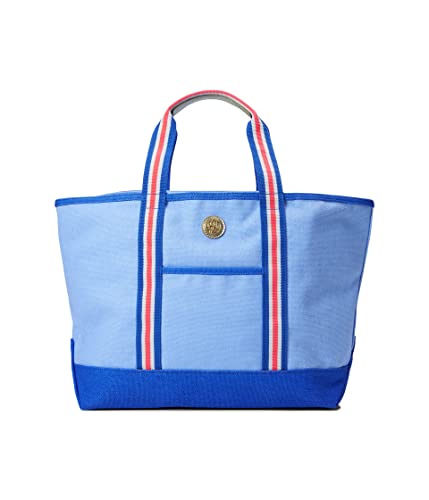 Lilly Pulitzer Mercato Tote Blue Peri One Size