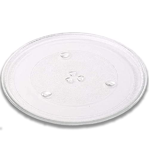 The 11.25’’ Microwave Glass Tray Compatible with GE and Kenmore - Exact Replacement Part of WB49X10097/ DE63-00536A / ME 16H702SES/ MCD991AB - Dishwasher Safe