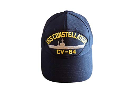 EAGLE CREST USS Constellation CV-64 Navy Ship HAT USA Made