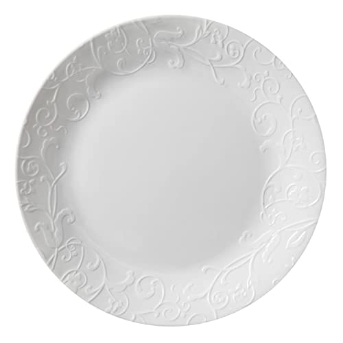 Corelle Embossed Bella Faenza 10.25' Dinner Plate (Set of 4)