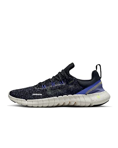 Nike Mens Free Rn 5.0 Next Nature Running Shoe, Black/Multi-Color-Hyper Royal, 10.5 M US