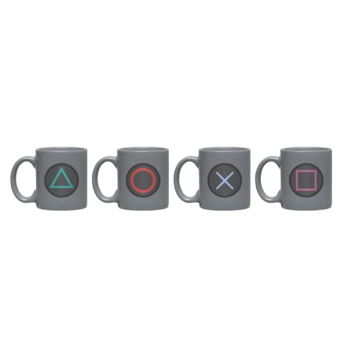 GB eye Playstation Buttons Mini Mug Set