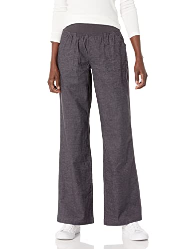 prAna Women's Standard Mantra Pant, Coal, Medium