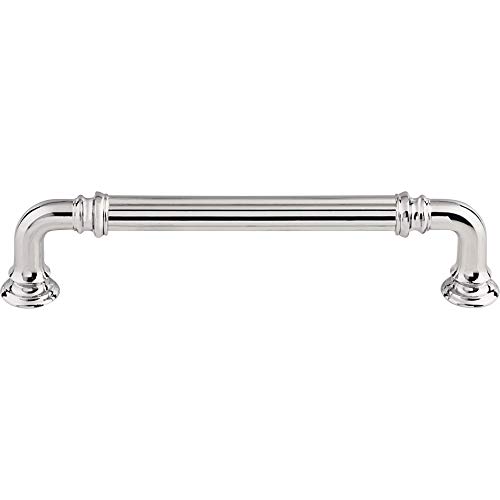 Top Knobs TK323PC Chareau Collection 5' Reeded Pull, Polished Chrome