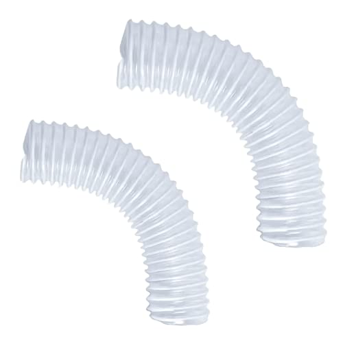 Lower Duct Hose New 1-1/2' Replacement 2 Pack for Shark Rotator Vacuum Cleaner, Motorized Floor Nozzle Hose Compatible with NV341 NV470 NV500 NV501 UV560