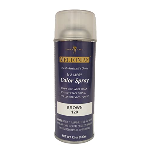 Meltonian Men's Aerosol can Shoe Dye, Brown 120, 50ml/1.7oz