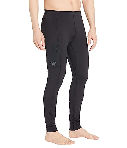 Arc'teryx Rho LT Bottom Men's | Lightweight Torrent Base Layer | Black, Large