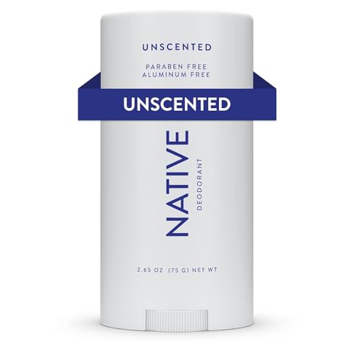 Native Deodorant Contains Naturally Derived Ingredients, 72 Hour Odor Control | Deodorant for Women and Men, Aluminum Free with Baking Soda, Coconut Oil and Shea Butter | Unscented