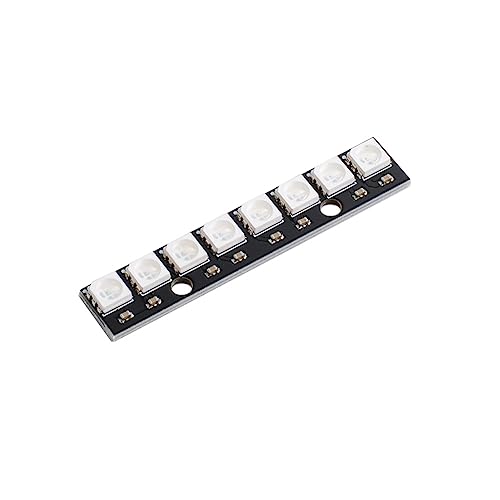DIYmall 8 X WS2812 8 RGB LED Stick 5050 RGB LED with Integrated Drivers for Arduino Raspberry Pi DC5V