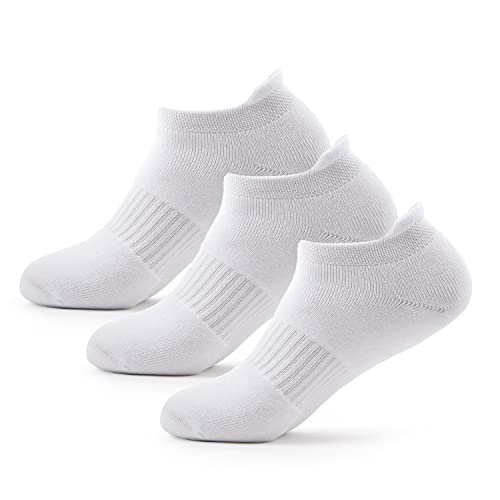 Keds Women's LowCut Full Cushion with Heal Tab Socks, White (3 Pair), One Size (6-10)