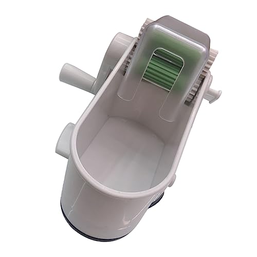 Veemoon Pea Maker Abs, Ps White Reusable Bean Sheller Non-skid Bean Sheller Soy Sheller Manual Bean Peeler Manual Bean Sheller Plastic Bean Peeler Pea Hand Rolling Machine