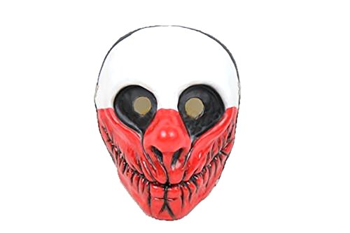 Payday Wolf Mask Heist Joker Clown Demon