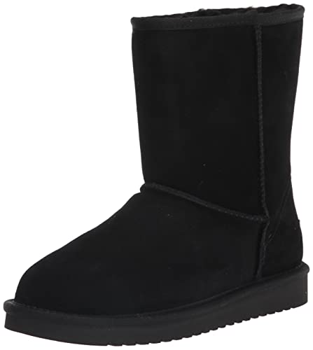 Koolaburra by UGG womens Koola Short Fashion Boot, Black, 8 US