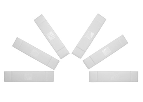 GGG0018 Video Game Cartridge Dust Cover 6 Pack: for Super Nintendo Games (SNES Protector Sleeve Cover or Case)