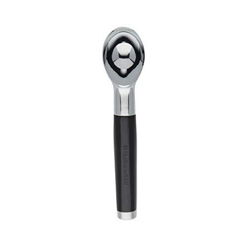 KitchenAid Classic Ice Cream Scoop, 8.6 inches, Black