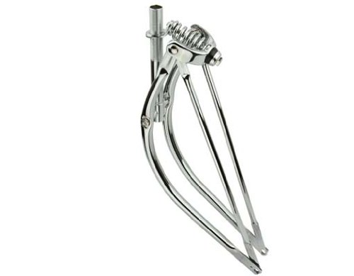 Alta 26' Cruiser Bent Spring Fork, Multiple Colors. (Chrome)