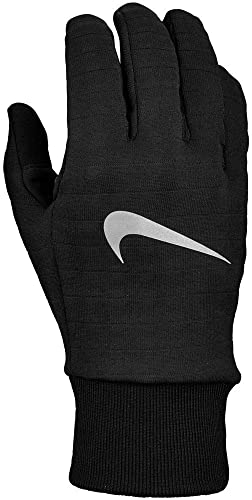 Nike Mens Sphere 3.0 Running Gloves Black | Black | Silver XL