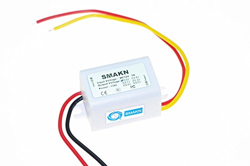 SMAKN DC/DC Converter 12V Step Down to 3V/3A Power Supply Module