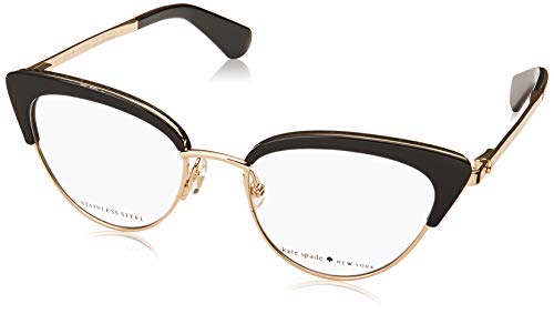 Kate Spade Jailyn 807 Black Plastic Cat-Eye Eyeglasses 50mm