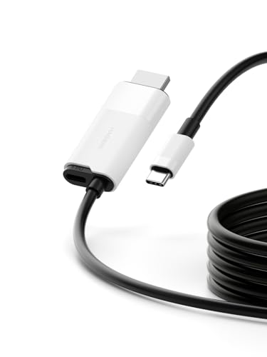 Hagibis Switch Dock for Nintendo Switch OLED, USB C to HDMI Cable Adapter with 4K@60Hz HDMI, 100W Power Delivery, Type-C to HDMI Adapter for Laptop, Tablet, SteamDeck, ROG Ally (White 60Hz)