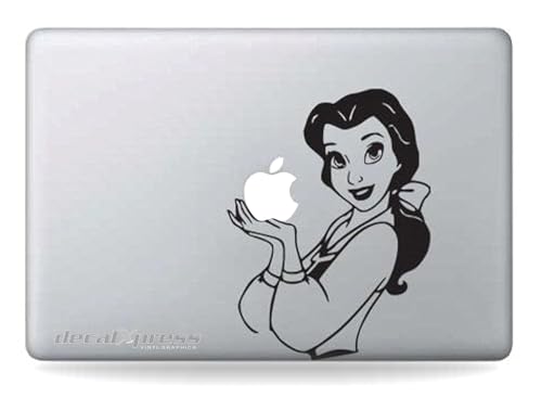 Disney Belle - Sticker Decal MacBook, Air, Pro All Models.G1-O26