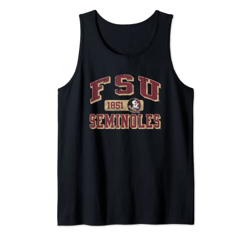 Florida State Seminoles Retro Bar Logo Officially Licensed Tank Top