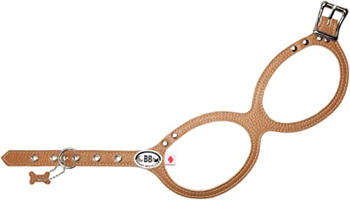 Buddy Belts Harness Pebble Grain Caramel - Premium Edition (3.5)