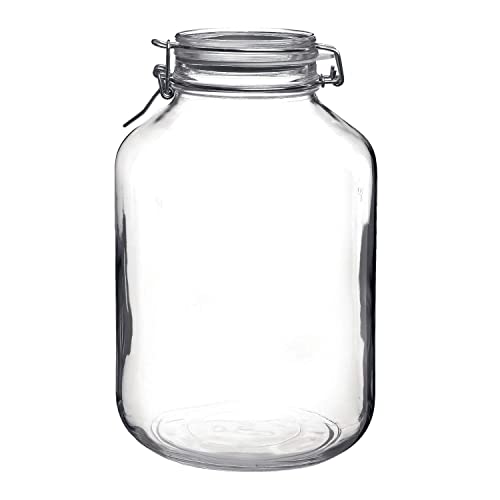 Bormioli Rocco Fido Glass Canning Jar Italian - 5 Liter