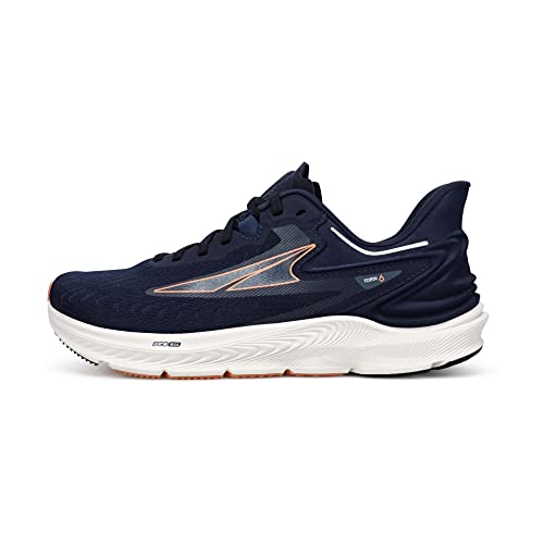 ALTRA Women's AL0A7R78 Torin 6 Road Running Shoe, Navy/Coral - 8.5 M US