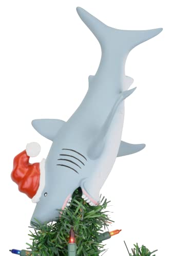 Tree Buddees Great White Shark Christmas Tree Topper - Large 10'