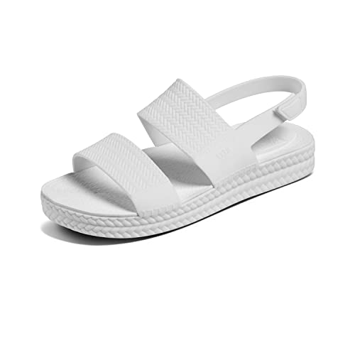Reef Women's Sandals, Water Vista, White, 8
