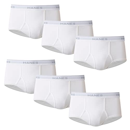 Hanes Men's Tagless ComfortFlex Waistband, Multi-Packs Available Brief, 6-pack, X-Large