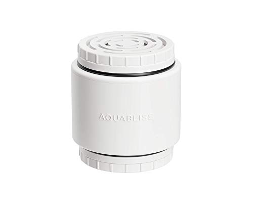 AquaBliss HD Multi Stage Shower Filter Replacement Cartridge for SF400 & SF500-48x Heavy Duty Detox Power. Kiss Itching, Breakage & Dullness Goodbye. Reduce Rust, Chlorine, Toxins. 1-Pack (SFC500)