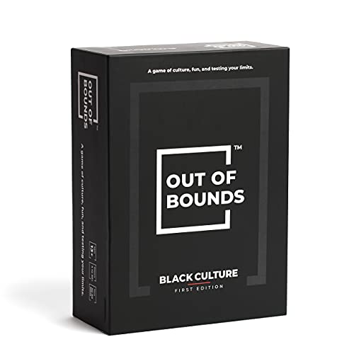 Out of Bounds: Black Culture - Fun Black Taboo Card Game of Guessing Where You Compete Against The Timer to Guess The Word