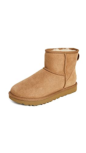 UGG Women's Classic Mini Ii Boot, Chestnut, 08