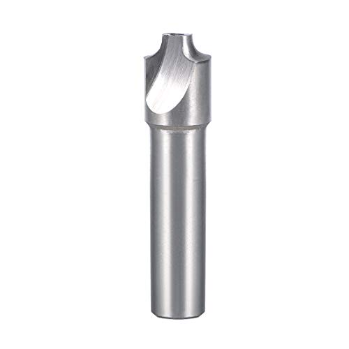 uxcell HSS-AL Corner Rounding End Mill Cutter 2 Flute with 4mm Radius, 12mm Shank