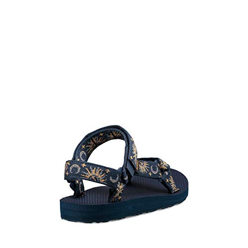 Teva Women's Original Universal Sandal, Sun and Moon Insignia Blue, 7