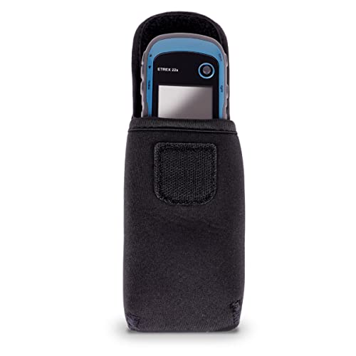 USA Gear Portable Handheld GPS Unit Carry Case with Belt Loop, Carabiner Clip to Attach to Hiking Backpack Gear - Compatible with Garming inReach Mini 2 Case, Garmin Handheld GPS, eTrex 10 and More