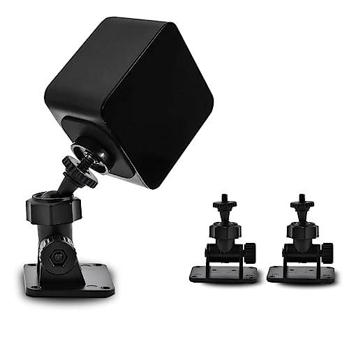 Annrybor Wall Mount 1/4 Screw Mini Bracket for HTC Vive/Valve Index/Vive PRO Base Station, Universal Metal Wall Mount Bracket for VR Rift Sensor