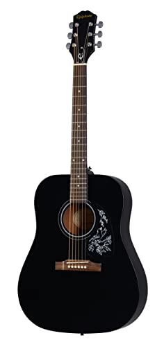 Epiphone Starling Dreadnought Acoustic, Ebony