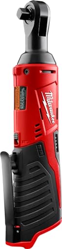 Milwaukee 2457-20 M12 Cordless 3/8' Sub-Compact 35 ft-Lbs 250 RPM Ratchet w/ Variable Speed Trigger