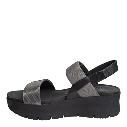 OTBT Women's NOVA Platform Sandal, BLACK, 6