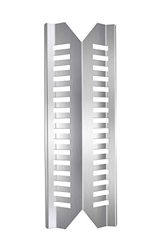 DcYourHome Grill Heat Plate Replacement for Select Broil-Mate 24025HNT 30030HNT and Master Forge 30030MSF, Stainless Steel Heat Tent Shield Plate for Select Fiesta Gas Grills