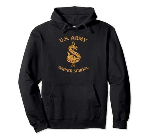 Army Sniper School Marksmanship Long-range Precision Pullover Hoodie
