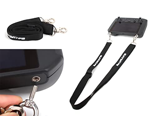Rantow Adjustable Neck Strap Sling Belt Lanyard Necklaces Compatible with DJI Mavic 2 PRO & Zoom Drone Smart Controller - with Aluminum Alloy Screw