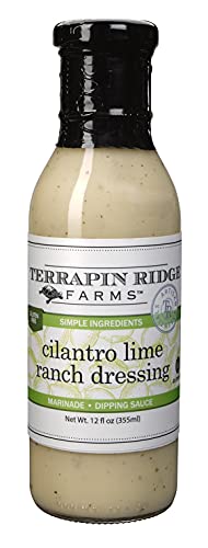 Terrapin Ridge Farms Gourmet Cilantro Lime Ranch Salad Dressing - One 12 Fl Oz Bottle